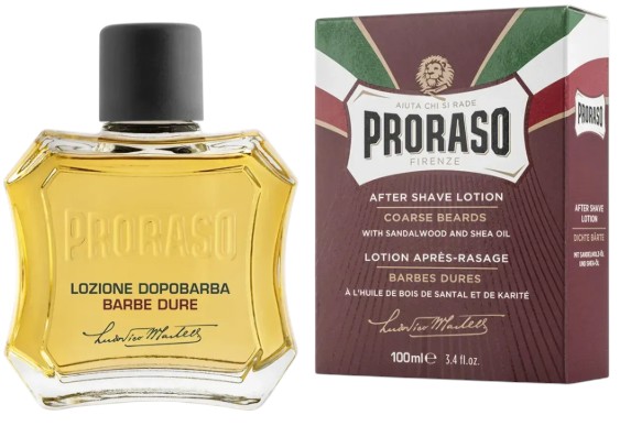 Лосьон после бритья Proraso с Маслом Ши и Сандаловым маслом 100 мл (8004395004720) - Фото 1