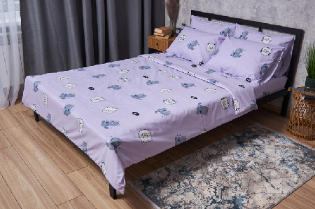 Комплект постільної білизни Moon&Star Бязь Gold Люкс Hello Kitty 175х210 (MS-820004030) - Фото 1