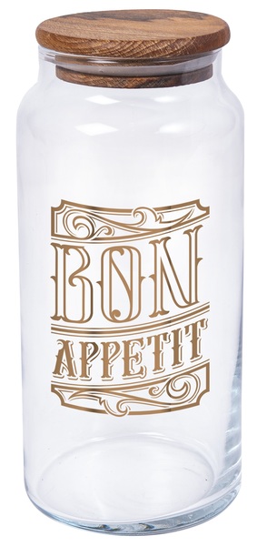 Емкость для сыпучих Herevin Bon Appetit 0.89 л (232005-147) - Фото 1