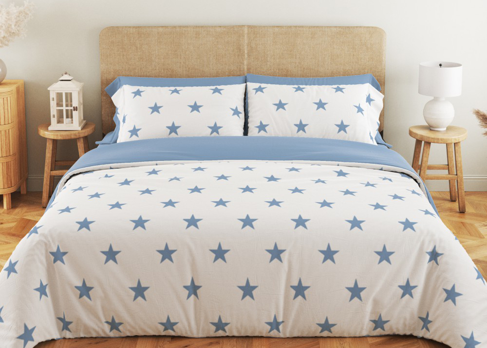 Комплект постельного белья ТЕП Soft dreams Morning Star Blue (2-03858_25318) - Фото 1