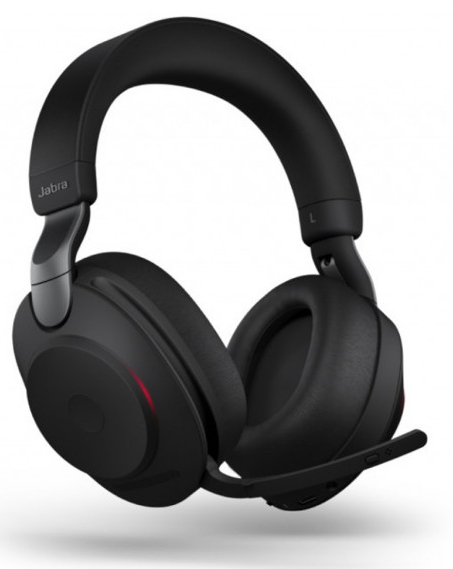 Гарнитура беспроводная Jabra Evolve 2 65 MS USB-A Stereo Black (26599-999-999) - Фото 1