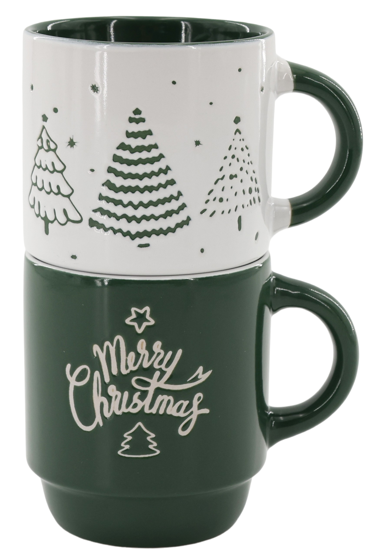 Набор чашек Limited Edition NY WARMLY GREEN 2х320 мл (TRSC-BH5019-M01) - Фото 1