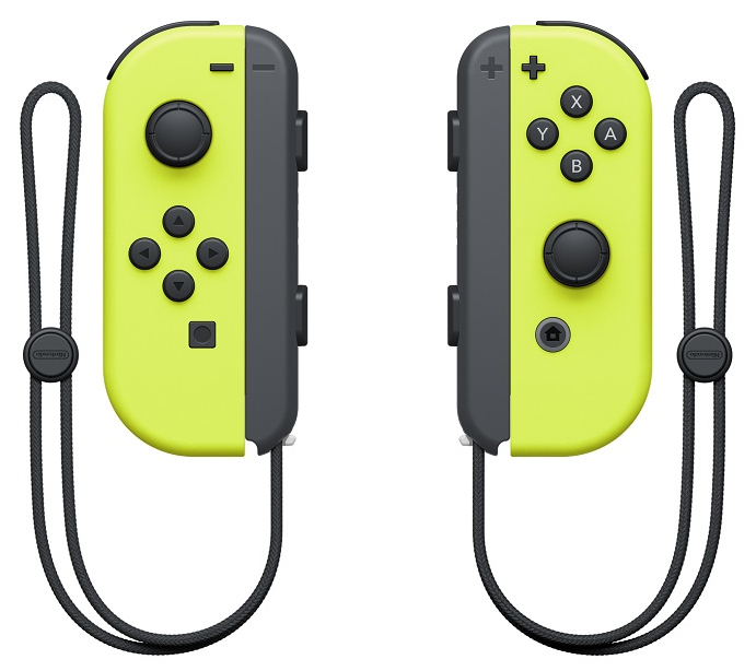 Nintendo Switch Joy Con Neon Yellow
