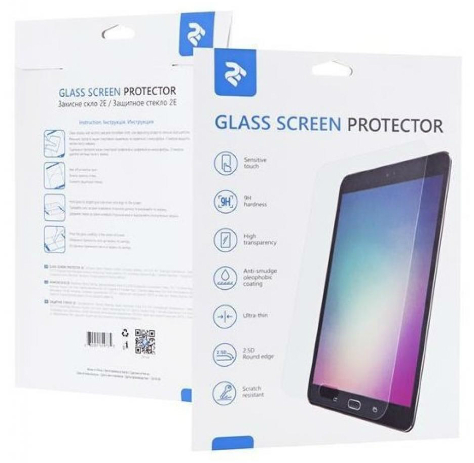 Защитное стекло для планшета 2E Samsung Galaxy Tab S6 Lite (P610/P615) , 2.5D FCFG, Clear (2E-G-S6L-P610-LT25D-CL) - Фото 1