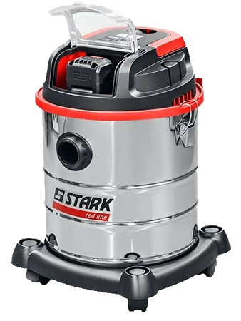 Пылесос для сухой уборки без мешка Stark VC-2000-20 Li-ion (225020020) - Фото 1