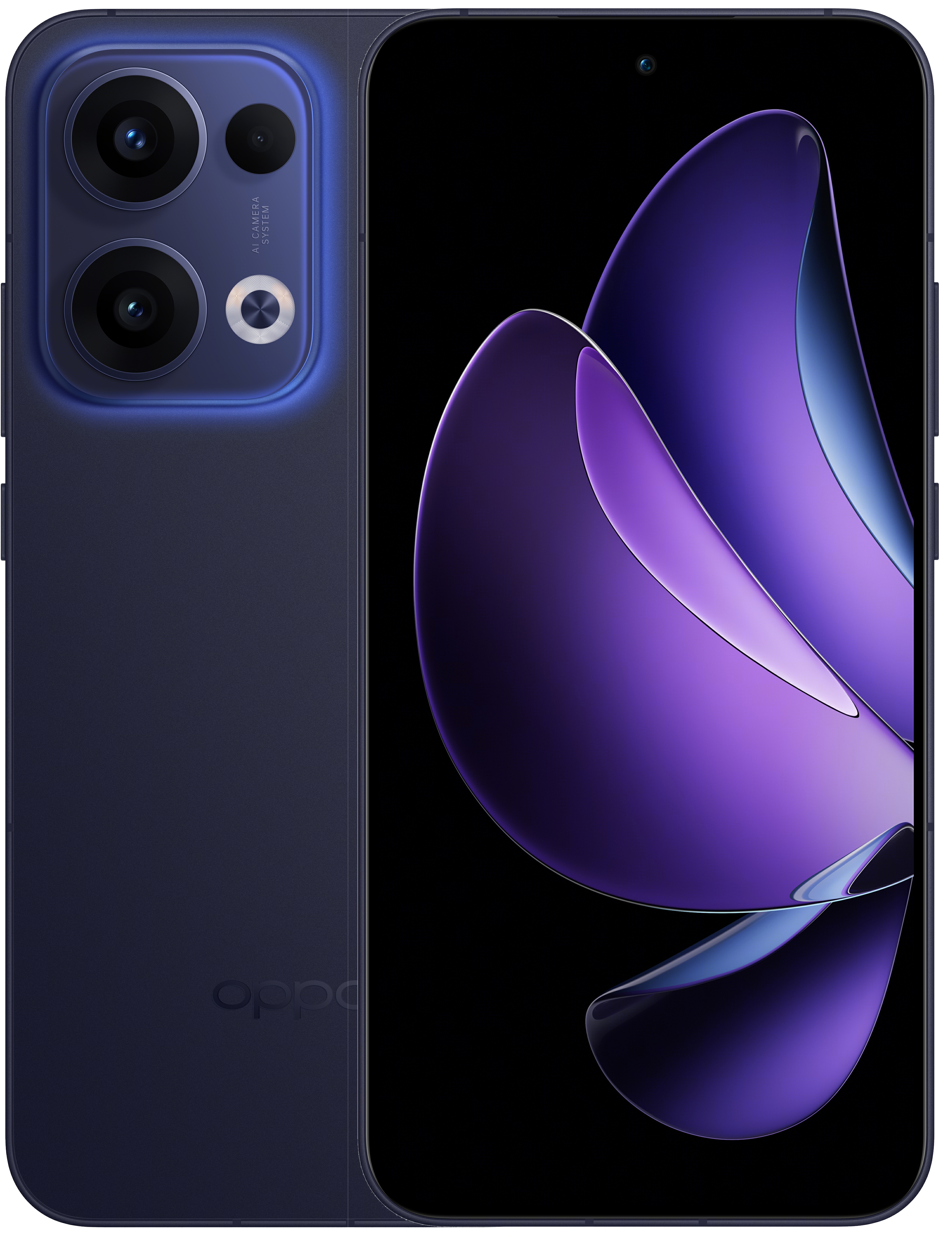 Смартфон OPPO Reno13 5G 12/256Gb Luminous Blue - Фото 1