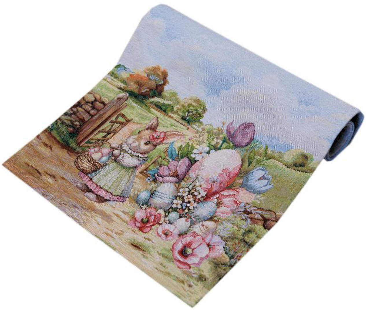 Скатерть раннер Прованс Пасхальная гобеленовая Настроение 40х140 см (044144)