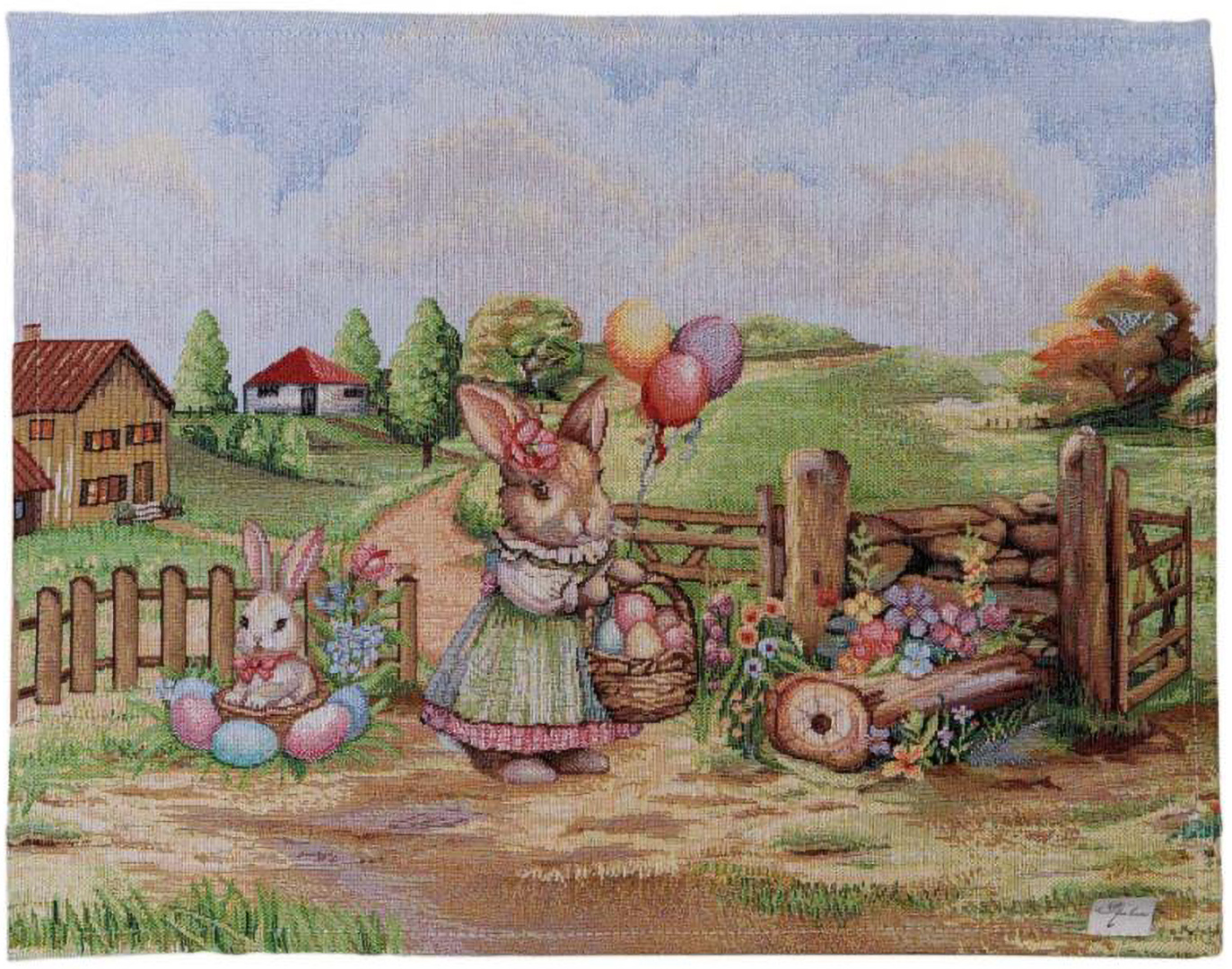 Салфетка для сервировки Прованс Пасхальная гобеленовая Настроение 35х45 см (044146)