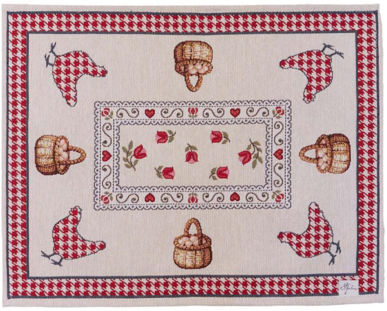 Салфетка для сервировки Прованс Гобеленовая Добробут 35х45 см (044152)