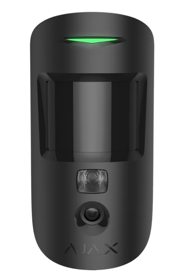 Беспроводной датчик движения Ajax Motioncam PhOD Jeweller Black (000027928) - Фото 1