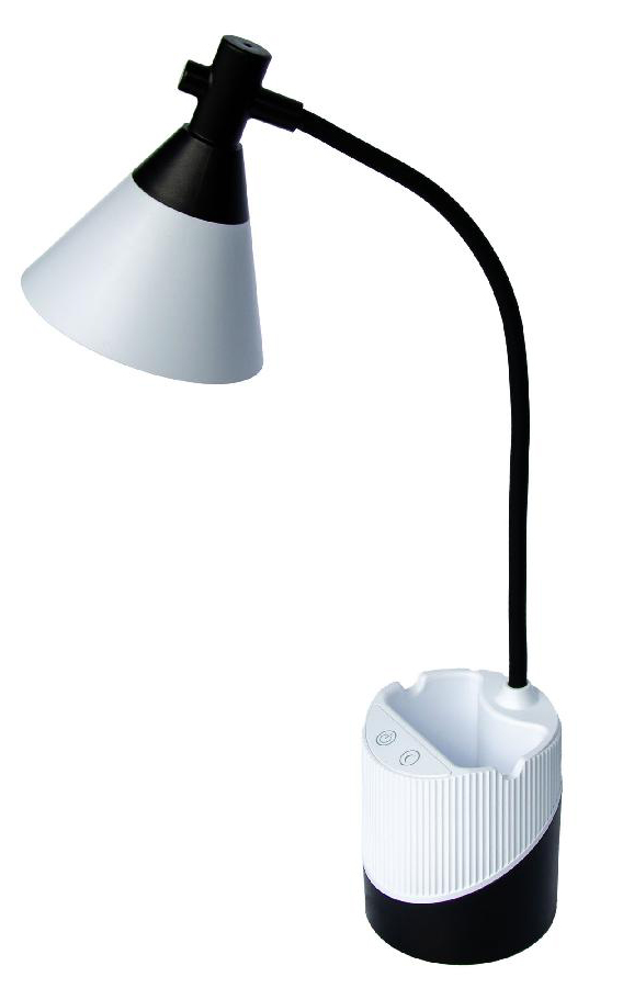 Настільна лампа Євросвітло Ridy-С4-PWR 4Вт біло-чорна (000059889) - Фото 1