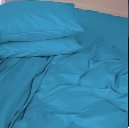Простынь двуспальная MirSon Soft Elegance №18-4735 Capri Breeze 180х200 см (2200010916270) - Фото 1