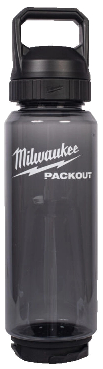 Пляшка для води Milwaukee 1005 мл Чорна (4932498640) - Фото 1