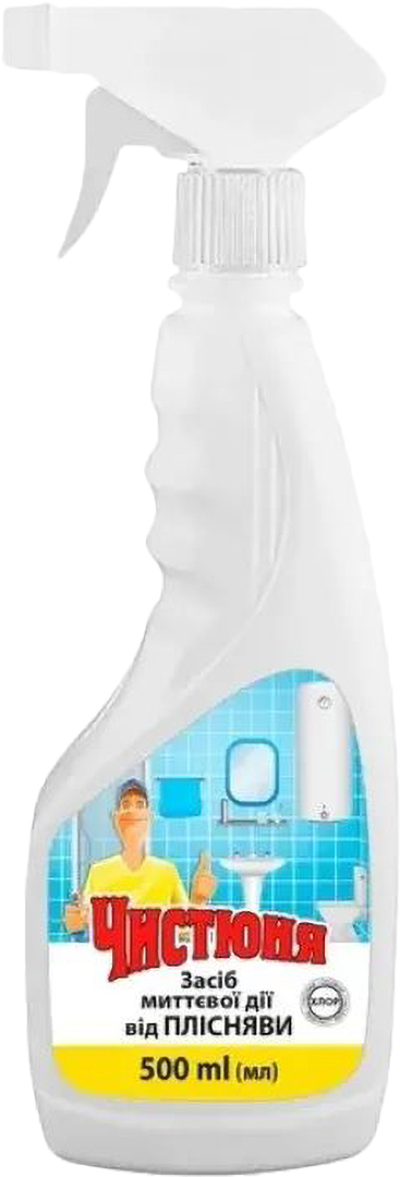 Купить Средство для чистки унитаза Чистюня 500 мл (4820168431517) - Фото 1 Средство для чистки унитаза Чистюня 500 мл (4820168431517) - Фото 1
