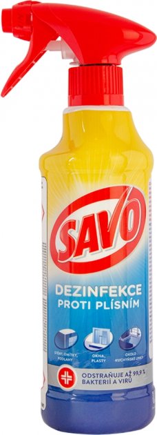 Засіб для миття у ванній кімнаті Savo Універсальний спрей Проти плісняви 500мл