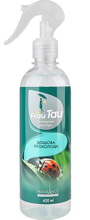 Освежитель воздуха спрей Frau Tau Дождевая прохлада 420 мл (4820263232545) - Фото 1