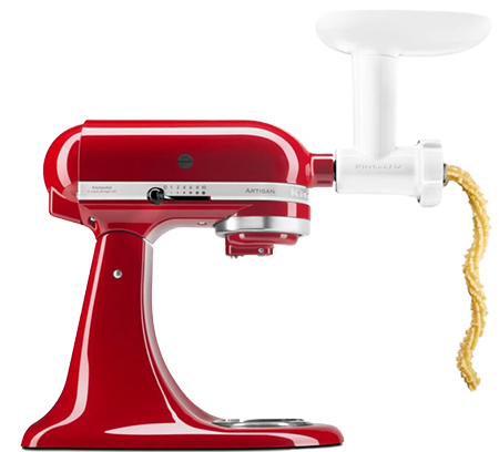 Насадка для планетарного миксера KitchenAid мясорубка с прессом для приготовления печенья 5KSMFGCA - Фото 1