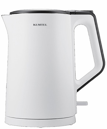 Электрический чайник Kumtel HMK-07 White - Фото 1