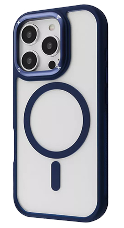 Чохол для смартфону Proove Clear Essence Case with Magnetic Ring iPhone 15 Midnight Blue (PCCEIP150008) - Фото 1
