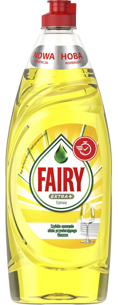 Средство для ручного мытья посуды Fairy Экстра+ Цитрус 650 мл (8006540355145) - Фото 1