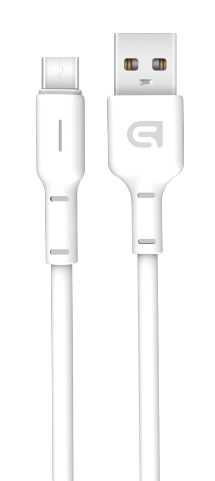Кабель синхронизации данных Armorstandart AR12 USB - Type-C, 3А, 1 m White (ARM59530) - Фото 1