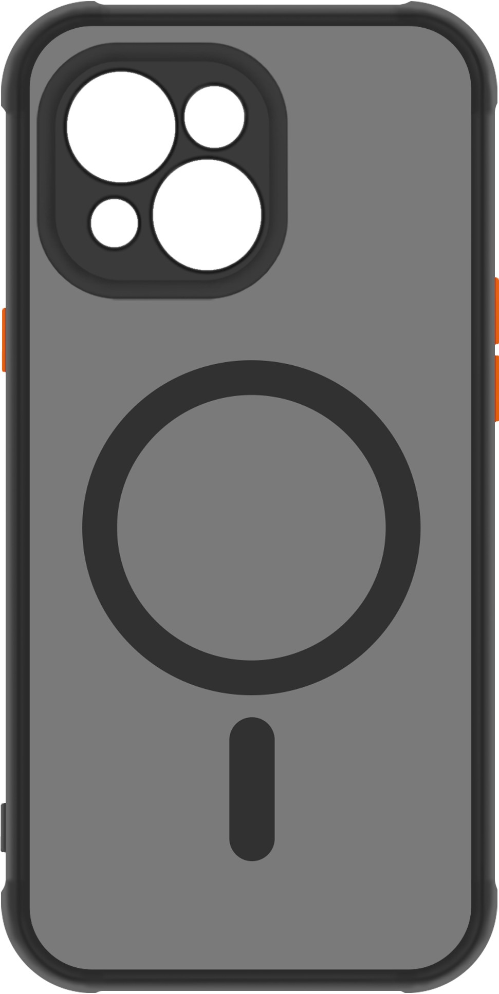Чохол для смартфону MAKE Frame Magnet Apple iPhone 13 Black (MCFM-AI13BK) - Фото 1