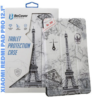 Чехол для планшета BeCover Smart Case for Xiaomi Redmi Pad Pro 12.1'' Paris (711310) - Фото 1