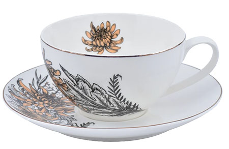 Купить Чашка Astera Charm Floral Brown 400 мл (A0530-CS410-B) - Фото 1 Чашка Astera Charm Floral Brown 400 мл (A0530-CS410-B) - Фото 1