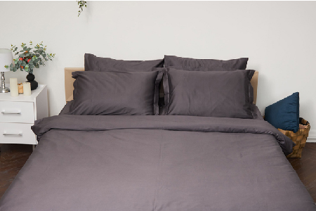Комплект постільної білизни Moon&Star King Size 220x240 Rain Cloud Satin Premium (MS-820000389) - Фото 1
