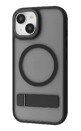 Чехол для смартфона Mainstay Case with Magnetic Ring iPhone 14 Black (PCMCIP140002) - Фото 1