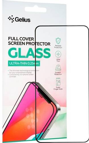 Защитное стекло для смартфона Gelius Full Cover Ultra-Thin 0.25mm for Samsung S901 (S22)/S911 (S23) Black (92511) - Фото 1