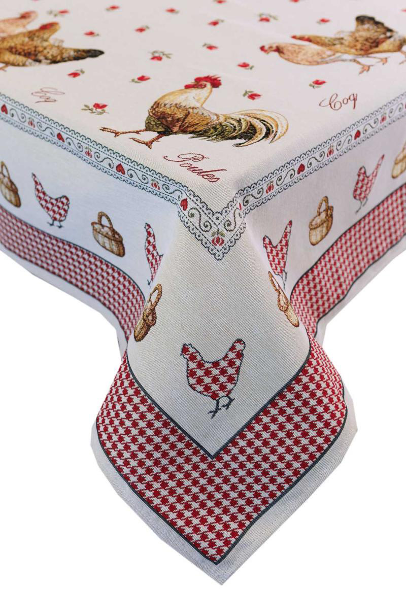 Скатерть прямоугольная Прованс Гобеленовая Добробут 135х300 см (044412)