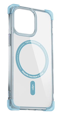 Чехол для смартфона Gelius Proof Special MagSafe for iPhone 16 Transparent Blue (99726) - Фото 1