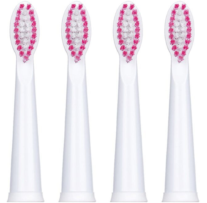 Насадка для зубної щітки AHealth SMART SONIC SMILE 1 4 шт. White (N-4-AHsss1w) - Фото 1