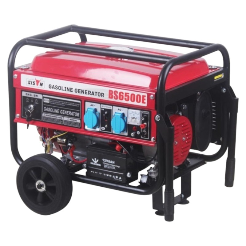Генератор бензиновый BISON BS6500 - Фото 1
