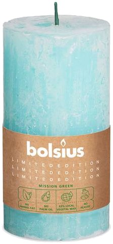Свеча декоративная Bolsius Divine Earth Rustic 130/68 Небо - Фото 1