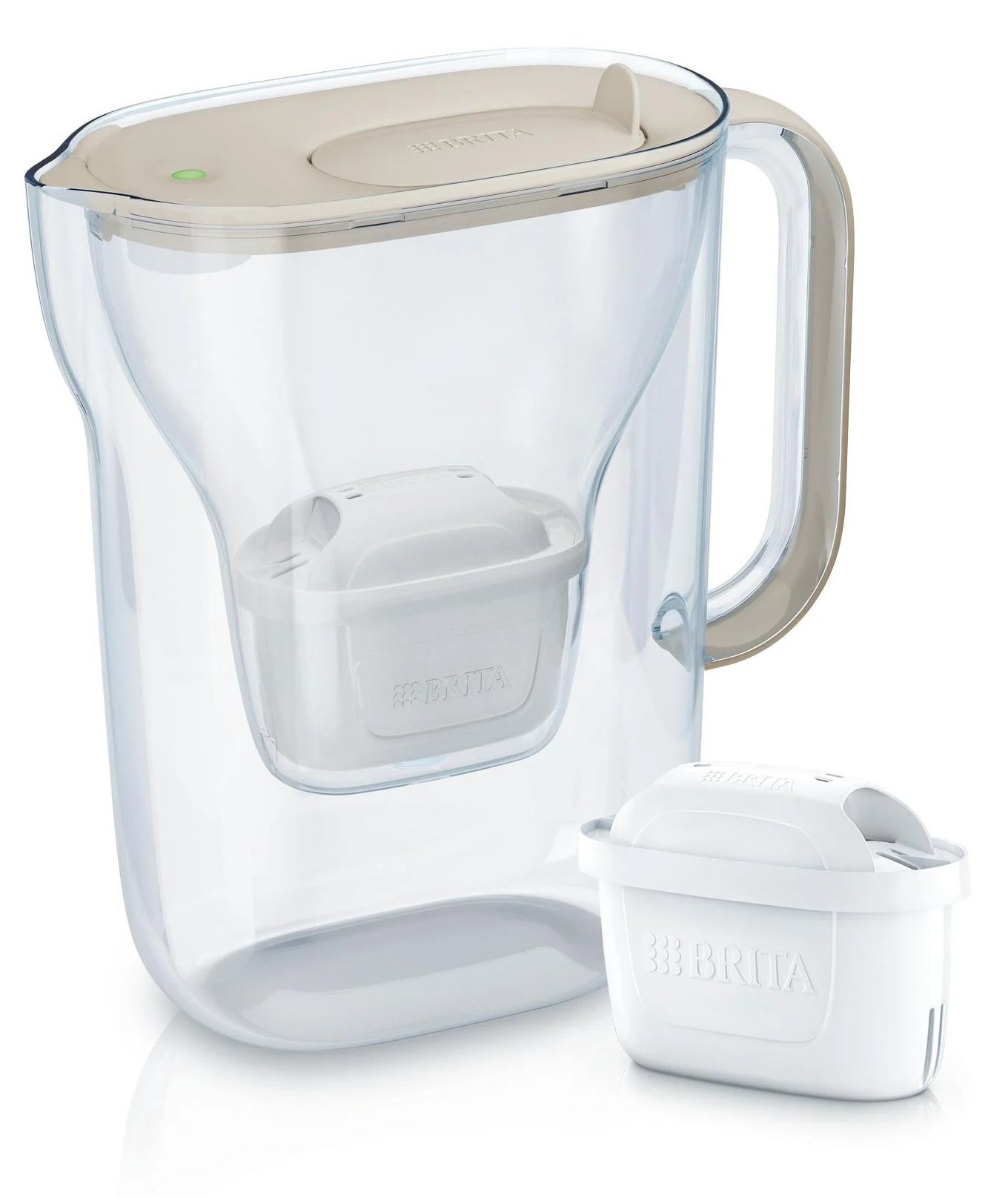 Фильтр-кувшин Brita Style Essential Mxpro песочный + 2 картриджа - Фото 1