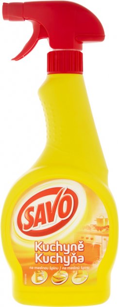 Средство для удаления жира Savo д/кухни 500мл - Фото 1
