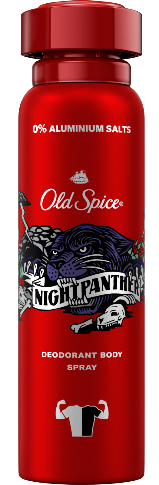 Дезодорант аэрозольный Old Spice Найтпантер 150мл - Фото 1