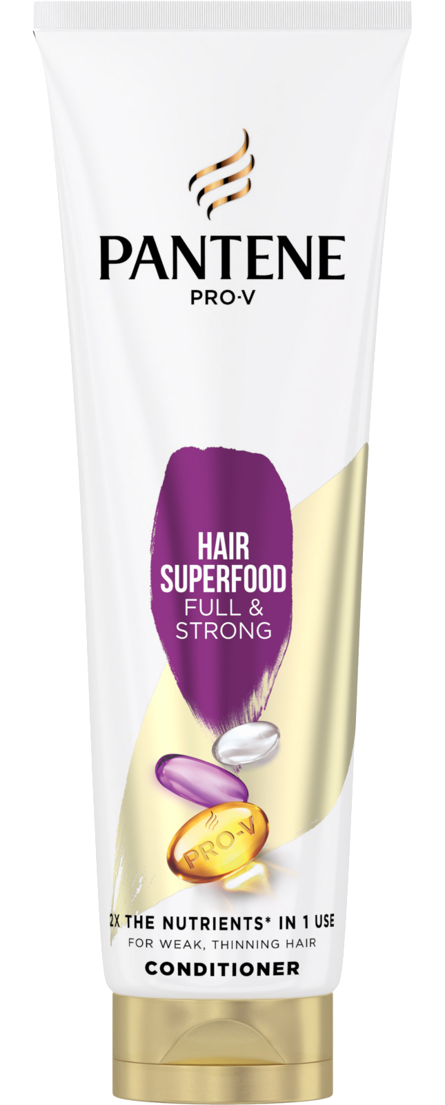 Бальзам для волосся Pantene Живильний коктейль Об'ємне та міцне 275мл - Фото 1