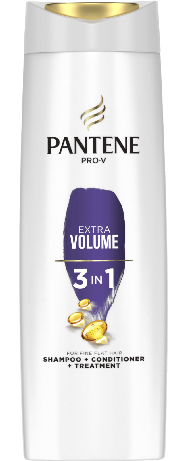 Шампунь жіночий Pantene 3в1 Об'ємне та міцне 360мл - Фото 1