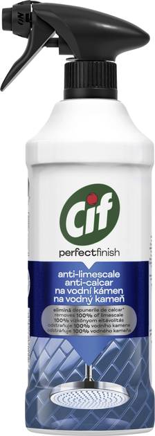 Средство для мытья в ванной комнате Cif Perfect Finish oт известкового налета  435 мл - Фото 1