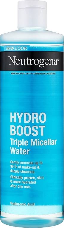 Мицелярная вода Neutrogena Тройная мицеллярная вода для лица 400 мл (3574661471181) - Фото 1