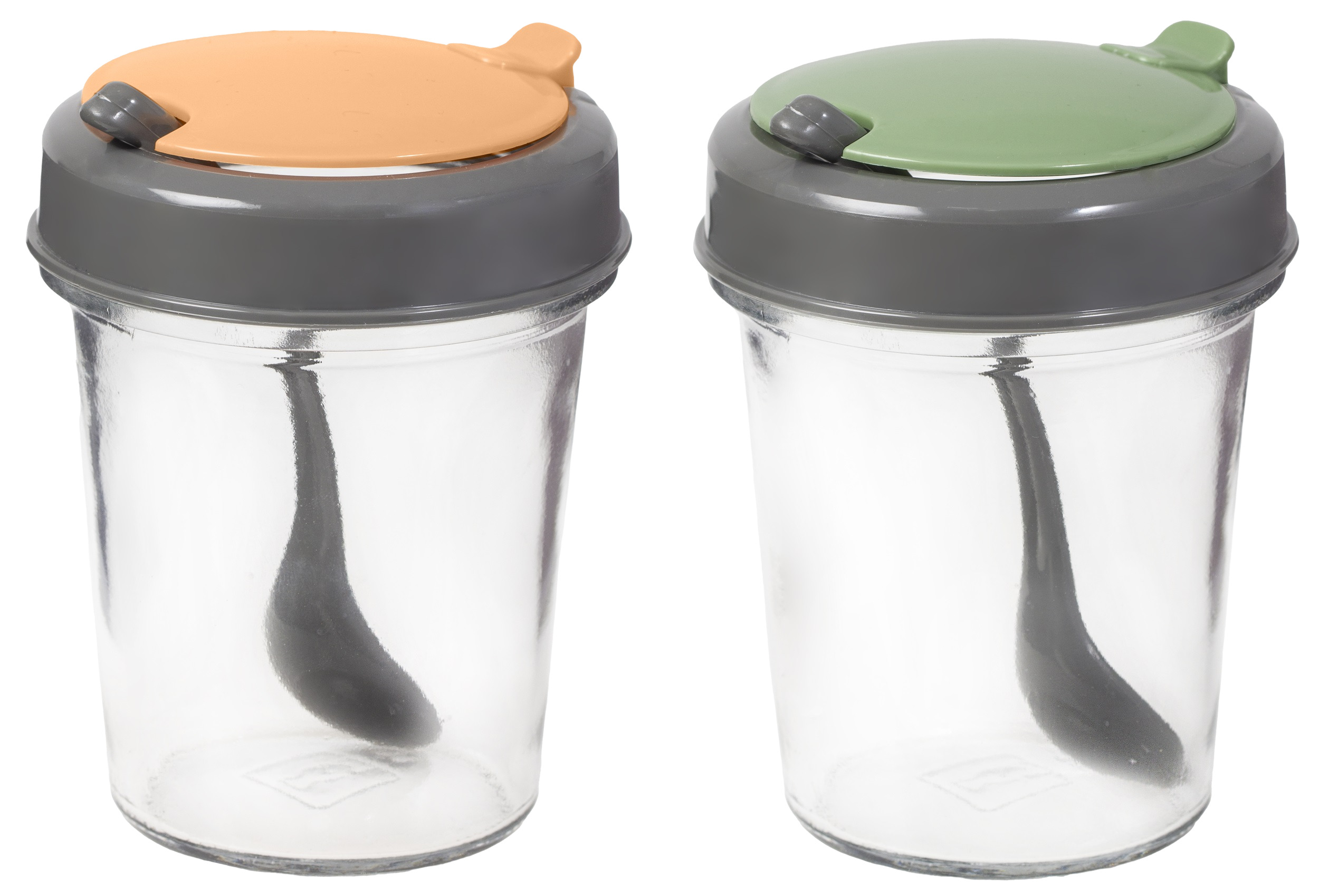 Купить Емкость для специй и приправ Herevin Colours Conical Spice Jar с ложкой MIX 0.32 л в ассортименте (131509-150) - Фото 1 Емкость для специй и приправ Herevin Colours Conical Spice Jar с ложкой MIX 0.32 л в ассортименте (131509-150) - Фото 1