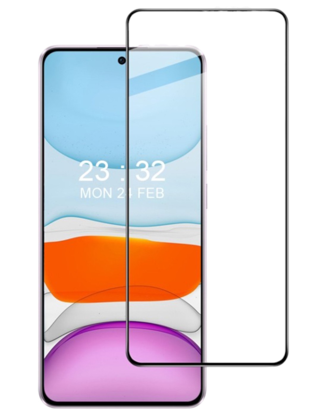 Защитное стекло для смартфона PowerPlant Full screen for OPPO Reno11 F 5G (GL604194) - Фото 1