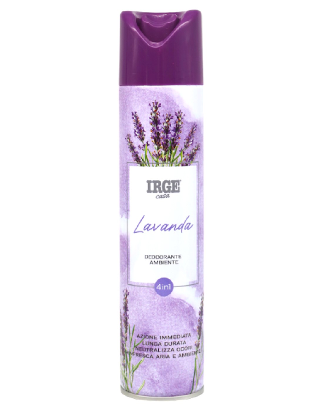 Освежитель воздуха аэрозольный IRGE Lavanda 300 мл (DEO5445A) - Фото 1