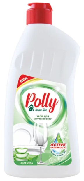Засіб для ручного миття посуду POLLY Aloe vera 500 мл (PO50571) - Фото 1