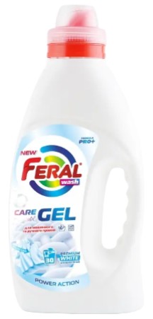 Гель для стирки Feral wash White 1.5л (FW51080) - Фото 1