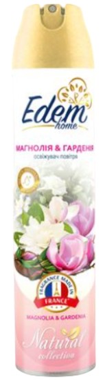 Освежитель воздуха аэрозольный Edem Home Magnolia and gardenia 300 мл (EH550069) - Фото 1