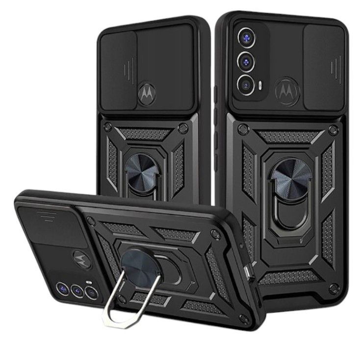 Чехол для смартфона BeCover Military for Motorola Moto E30 / E40 Black (708182) - Фото 1